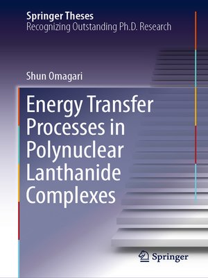 cover image of Energy Transfer Processes in Polynuclear Lanthanide Complexes
